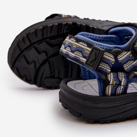 Sandalias infantiles Lee Cooper LCW-24-34-2601 Azul marino 4