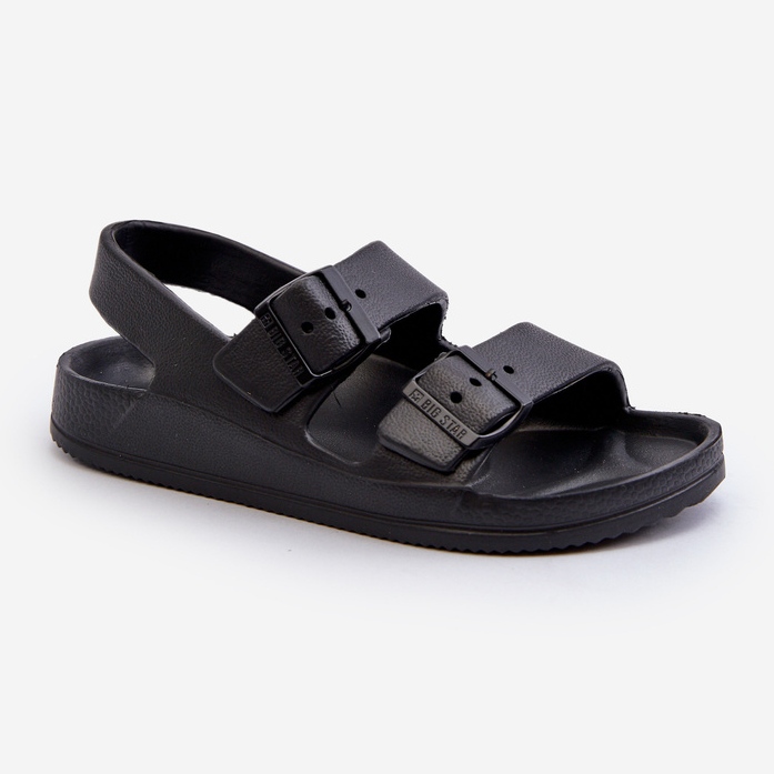 Chanclas Ligeras Infantiles Con Hebillas Big Star NN374541 Negro 2