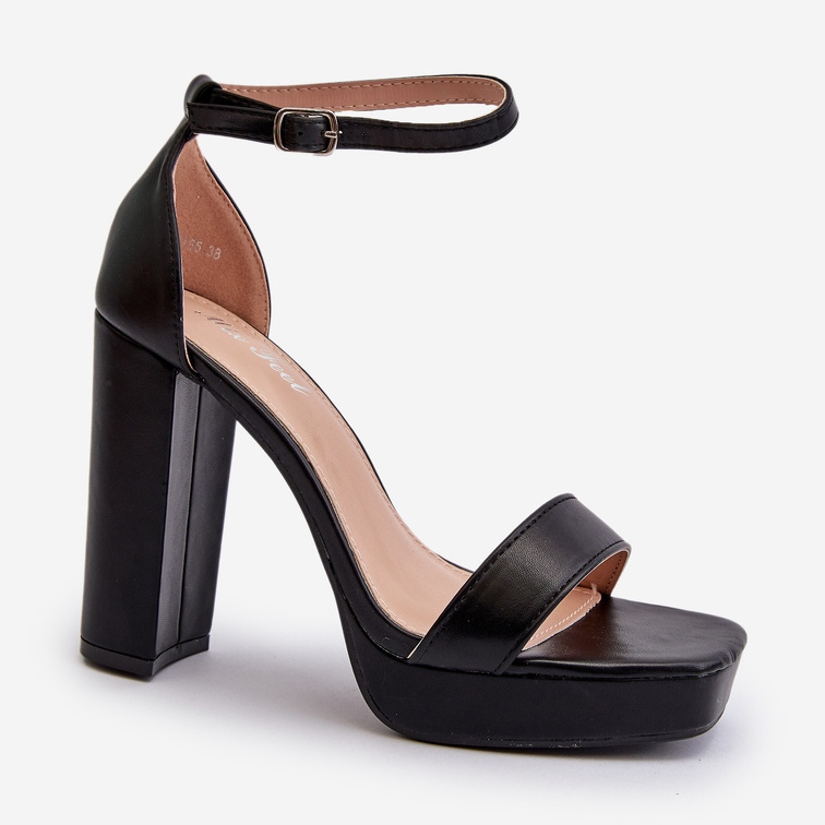 Sandalias negras de tacón alto Trewenna negro 1