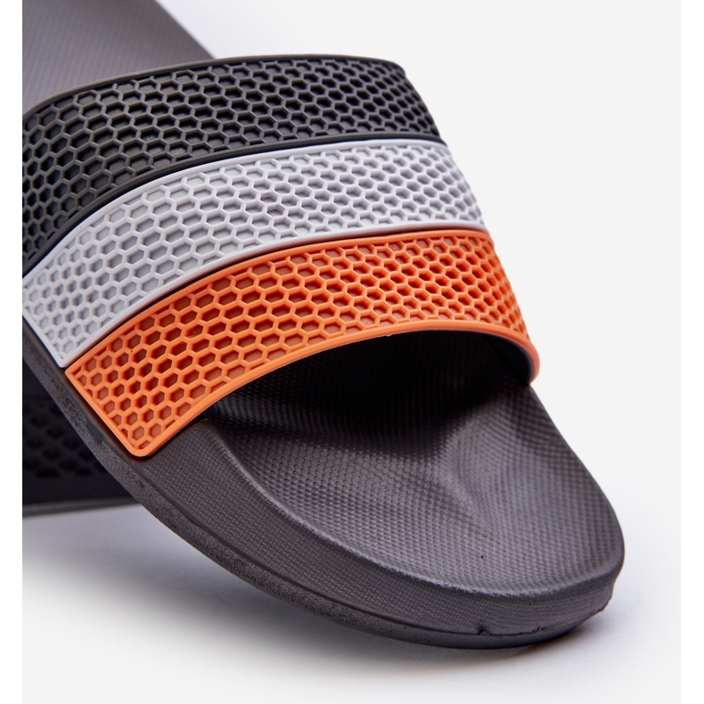 Chanclas Clásicas De Hombre Con Tiras Gris Sylri 2