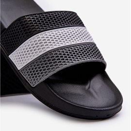 Chanclas Clásicas De Hombre Con Tiras Negro Sylri 2