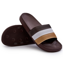 Chanclas Clásicas De Hombre Con Tiras, Marrón Sylri 5