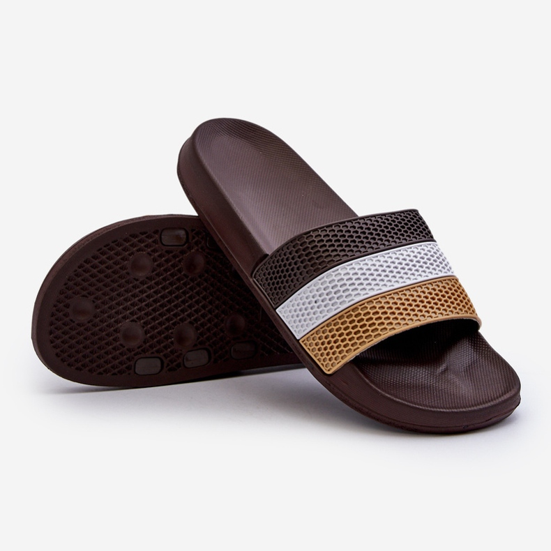 Chanclas Clásicas De Hombre Con Tiras, Marrón Sylri 1