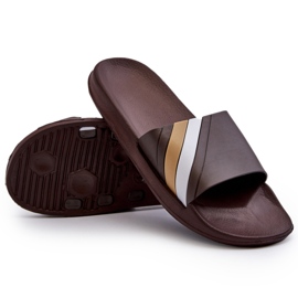 FK1 Chanclas Classic Light de hombre en color marrón Bemostom 5