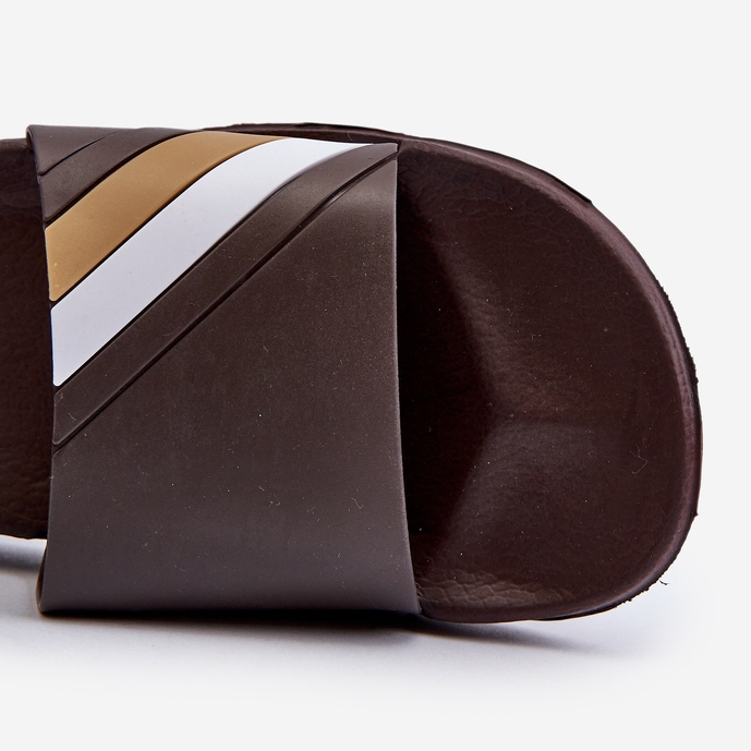 FK1 Chanclas Classic Light de hombre en color marrón Bemostom 1