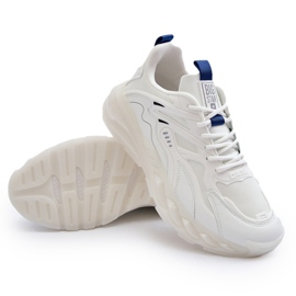 Zapatillas de Hombre HI-POLY System Big Star Sports Shoes NN174383 Blanco 8