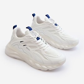 Zapatillas de Hombre HI-POLY System Big Star Sports Shoes NN174383 Blanco 6