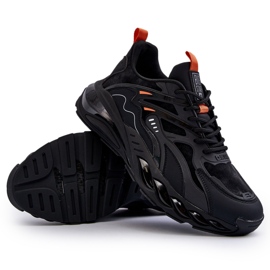 Zapatillas de Hombre HI-POLY System Big Star Sports Shoes NN174382 Negro 10
