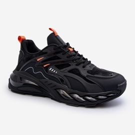 Zapatillas de Hombre HI-POLY System Big Star Sports Shoes NN174382 Negro 5