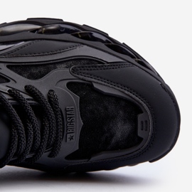 Zapatillas de Hombre HI-POLY System Big Star Sports Shoes NN174382 Negro 6