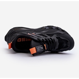 Zapatillas de Hombre HI-POLY System Big Star Sports Shoes NN174382 Negro 7