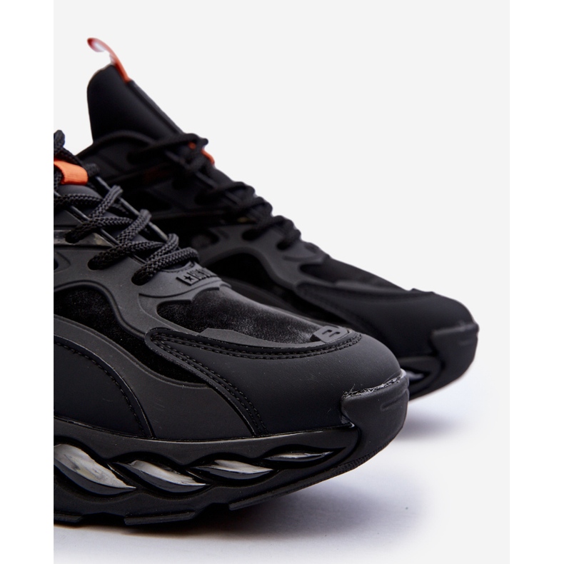 Zapatillas de Hombre HI-POLY System Big Star Sports Shoes NN174382 Negro 1