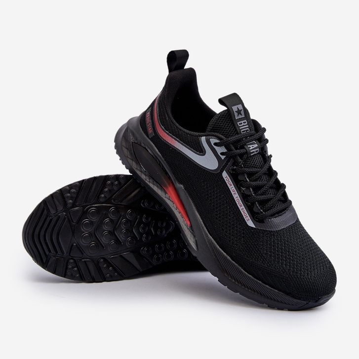 Zapatillas Deportivas de Hombre HI-POLY System Big Star NN174373 Negro 1