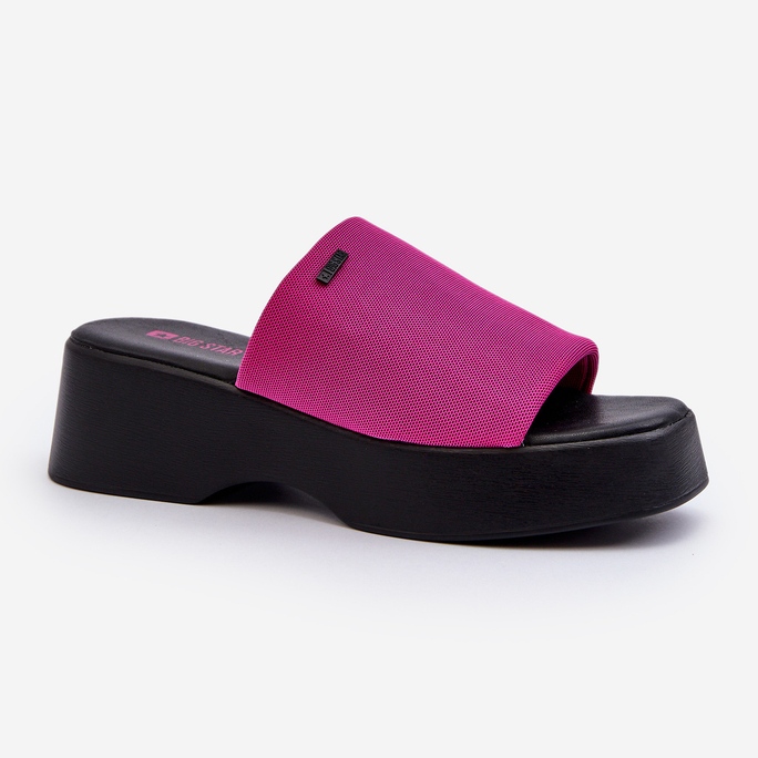 Chanclas de mujer Big Star NN274026 Fucsia rosa 1