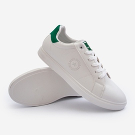 Zapatillas Bajas para Hombre Piel Ecológica Big Star NN174280 Blanco 3