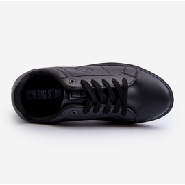 Zapatillas Bajas para Hombre Piel Ecológica Big Star NN174284 Negro 3