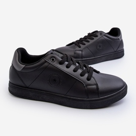 Zapatillas Bajas para Hombre Piel Ecológica Big Star NN174284 Negro 7
