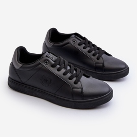 Zapatillas Bajas para Hombre Piel Ecológica Big Star NN174284 Negro 8