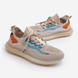 Zapatillas Deportivas Hombre HI-POLY System Big Star NN174452 Beige 6