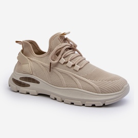 Zapatillas HI-POLY System Big Star Hombre NN174469 Beige 5