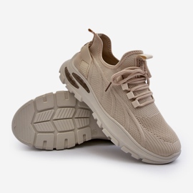 Zapatillas HI-POLY System Big Star Hombre NN174469 Beige 3