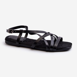 Sandalias Planas Mujer Big Star NN274011 Negro 2