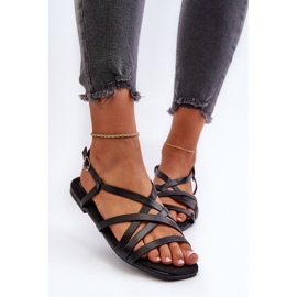 Sandalias Planas Mujer Big Star NN274011 Negro 6