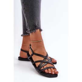 Sandalias Planas Mujer Big Star NN274011 Negro 7
