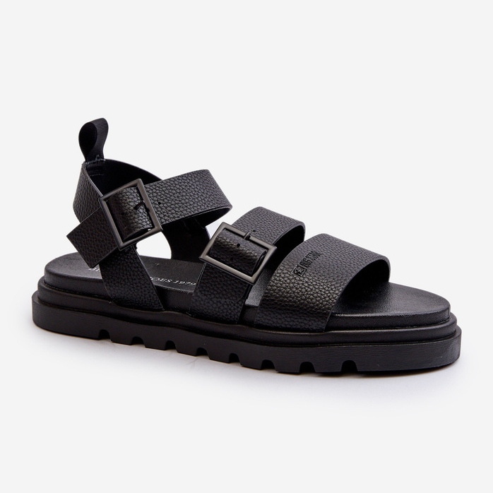 Sandalias Mujer Piel Ecológica Big Star NN274065 Negro 1