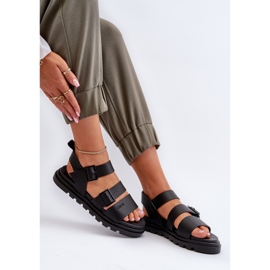 Sandalias Mujer Piel Ecológica Big Star NN274065 Negro 7