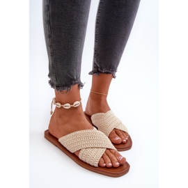 Zapatillas Planas Mujer Big Star NN274078 Beige 6