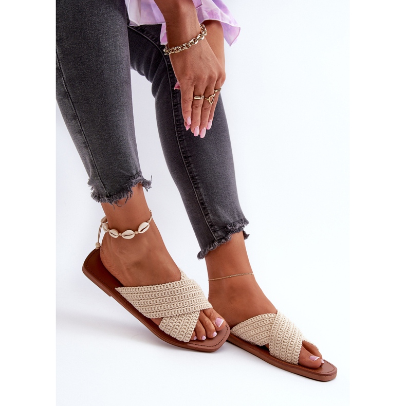 Zapatillas Planas Mujer Big Star NN274078 Beige 1