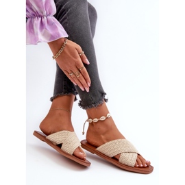 Zapatillas Planas Mujer Big Star NN274078 Beige 10