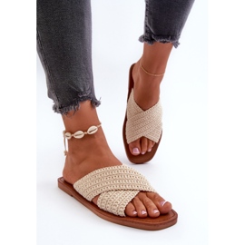 Zapatillas Planas Mujer Big Star NN274078 Beige 7