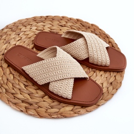 Zapatillas Planas Mujer Big Star NN274078 Beige 2