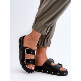 Chanclas Mujer Plataforma Big Star NN27402 Negro 8