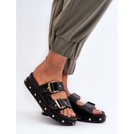 Chanclas Mujer Plataforma Big Star NN27402 Negro 3