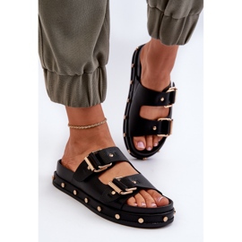 Chanclas Mujer Plataforma Big Star NN27402 Negro 5