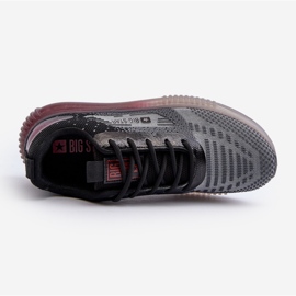 Zapatillas Deportivas de Hombre HI-POLY System Big Star NN174476 Negro gris 7