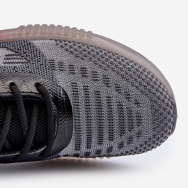 Zapatillas Deportivas de Hombre HI-POLY System Big Star NN174476 Negro gris 1