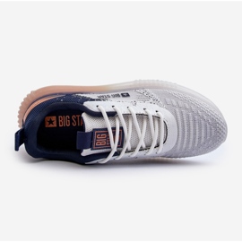 Zapatillas Deportivas Hombre HI-POLY System Big Star NN174474 Azul Marino gris 7