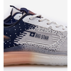 Zapatillas Deportivas Hombre HI-POLY System Big Star NN174474 Azul Marino gris 4