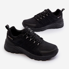 PE1 Zapatos de Senderismo Hombre Negro McBraun 1