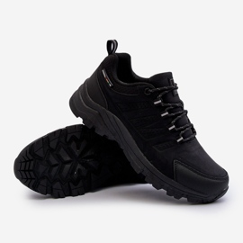 PE1 Zapatos de Senderismo Hombre Negro McBraun 2