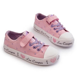 Zapatillas de niña Lee Cooper LCW-24-02-2160 Rosa rosado 5