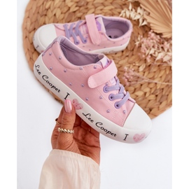 Zapatillas de niña Lee Cooper LCW-24-02-2160 Rosa rosado 2