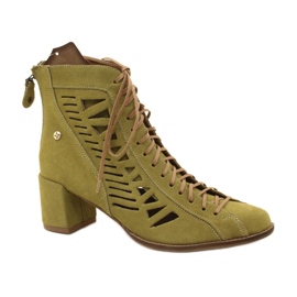 Botas Ante Caladas Maciejka 05508-24 Oliva verde 12