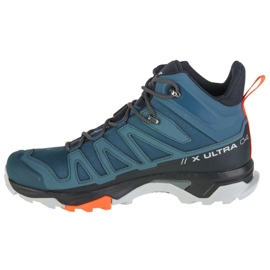 Zapatillas Salomon X Ultra 4 Mid Gtx M 473526 azul 1