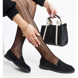 Mocasines Nibras ante negro 1