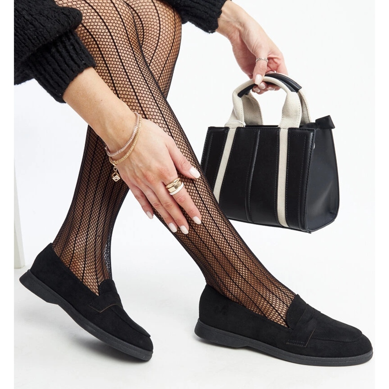 Mocasines Nibras ante negro 1